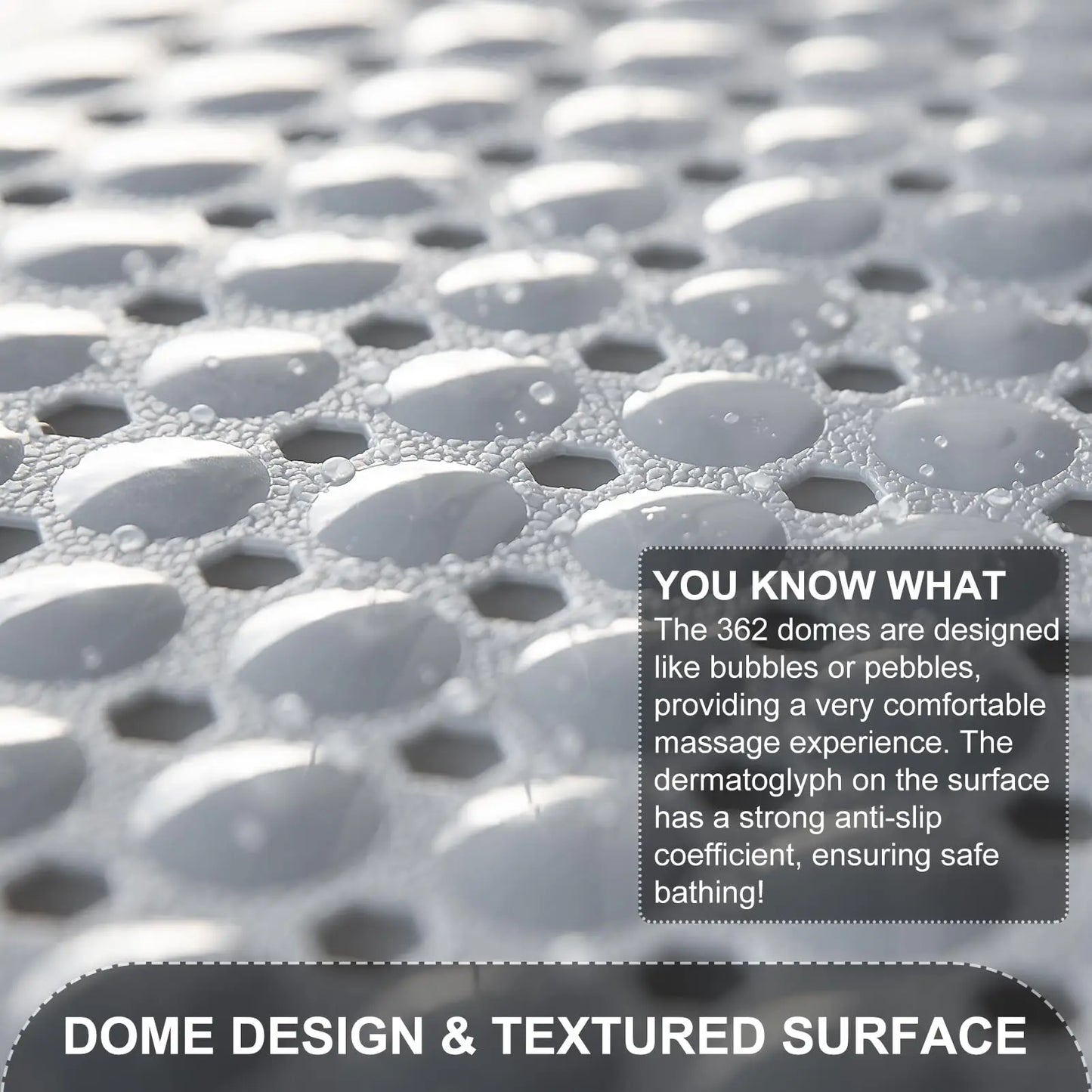 Non-slip Bath Tub and Shower Mat